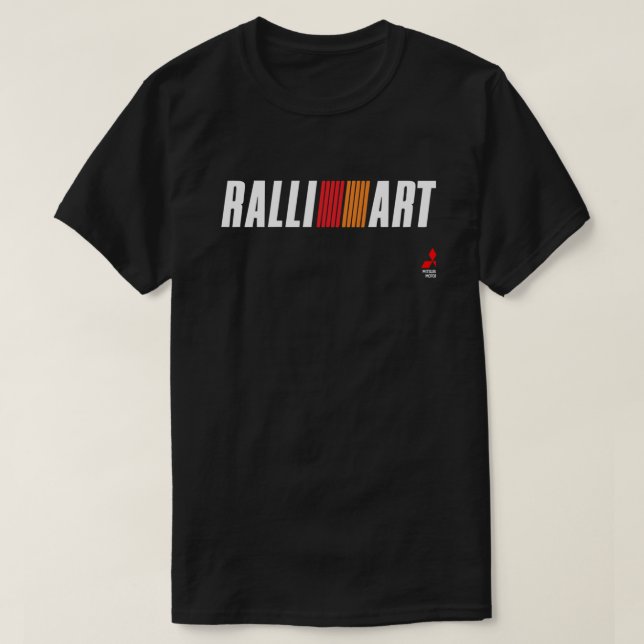 Men Women Mitsubishi Ralliart Classic T-Shirt (Design Front)