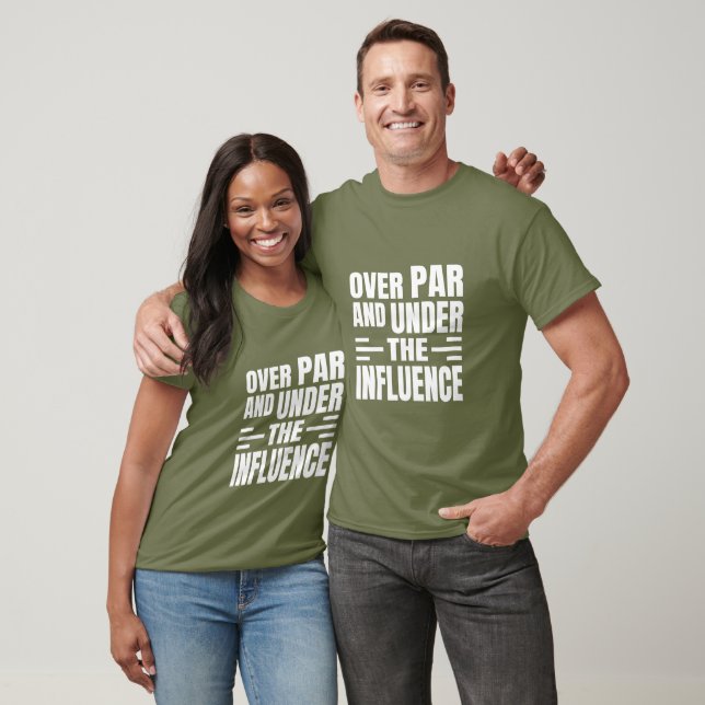 Men & Women T-Shirt Over Par (Unisex)