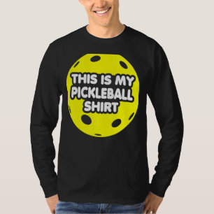 Men Women This Is My Pickleball T-Shirt