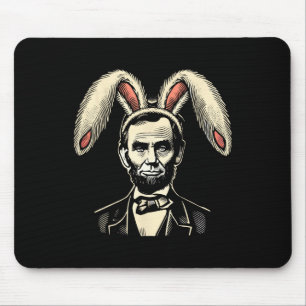 Men Women Vintage Easter Bunny Costume Abraham Lin Mouse Mat
