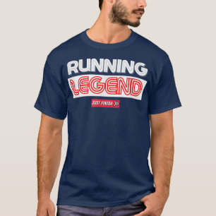 Men & Women's Running Motivation-Running Legend Ju T-Shirt