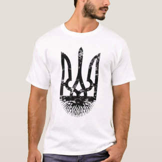 Men Womens Ukrainian Roots Ukraine Pride Coat Of A T-Shirt