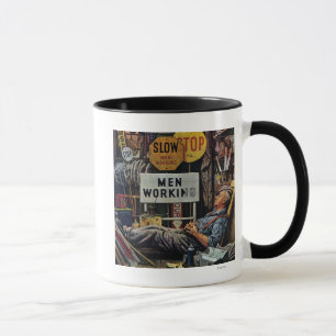 Men Working Mug