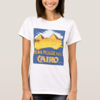 Mena House Hotel Cairo Vintage Travel Poster
