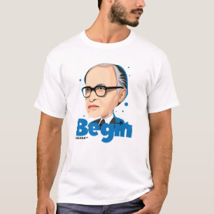 Menachem Begin Israeli Prime Minister T-Shirt