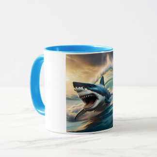 Menacing Shark Mug