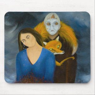 Menage a Trois Mouse Mat