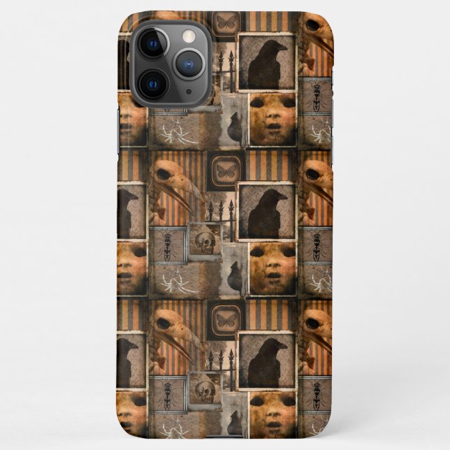 Menagerie Of Goth iPhone Case (Back)