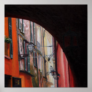 Menaggio lanterns 2012 poster