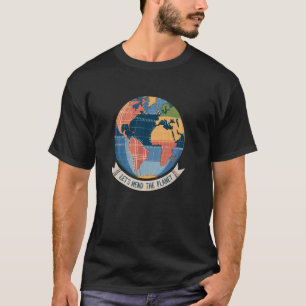 Mend the Planet Patchwork Earth Design T-Shirt