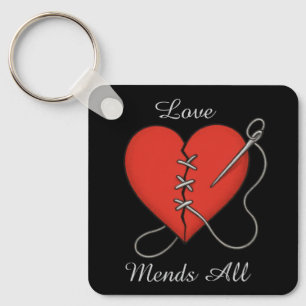 Mended Heart Key Ring