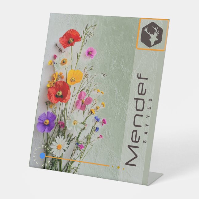 MENDEF PEDESTAL SIGN (Front)