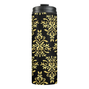 Mendela Pattern, Gold Thermal Tumbler