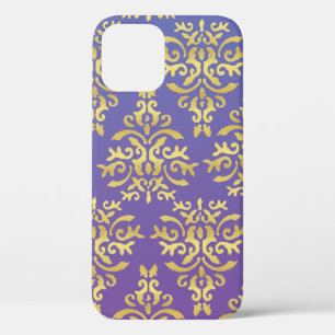 Mendela Pattern, purple iPhone 12 Pro Case