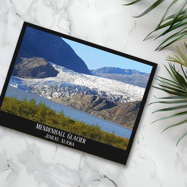 Mendenhall Glacier Juneau Alaska Postcard (Creator Uploaded)
