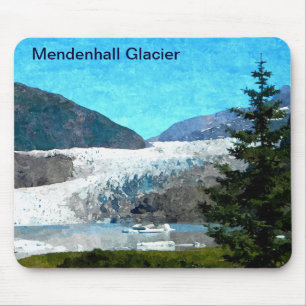 Mendenhall Glacier Mouse Mat
