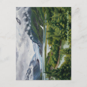 Mendenhall Glacier National Forest Puzzle Postcard