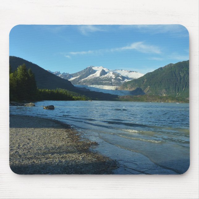Mendenhall Lake in Juneau Alaska Landscape Mouse Mat (Front)