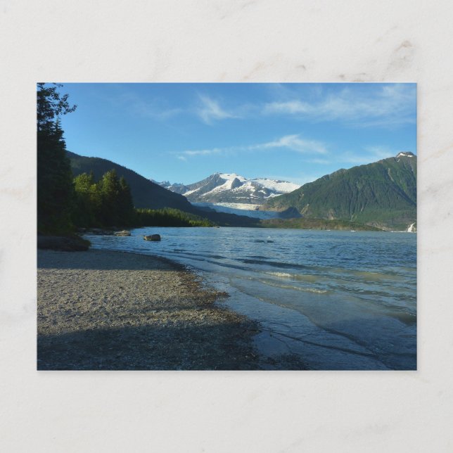 Mendenhall Lake in Juneau Alaska Landscape Postcard (Front)