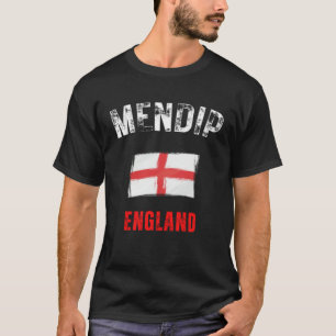 MENDIP England Flag Badge T-Shirt
