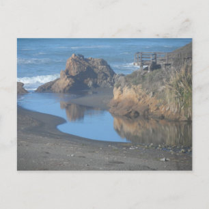 Mendocino Coast Beach Postcard