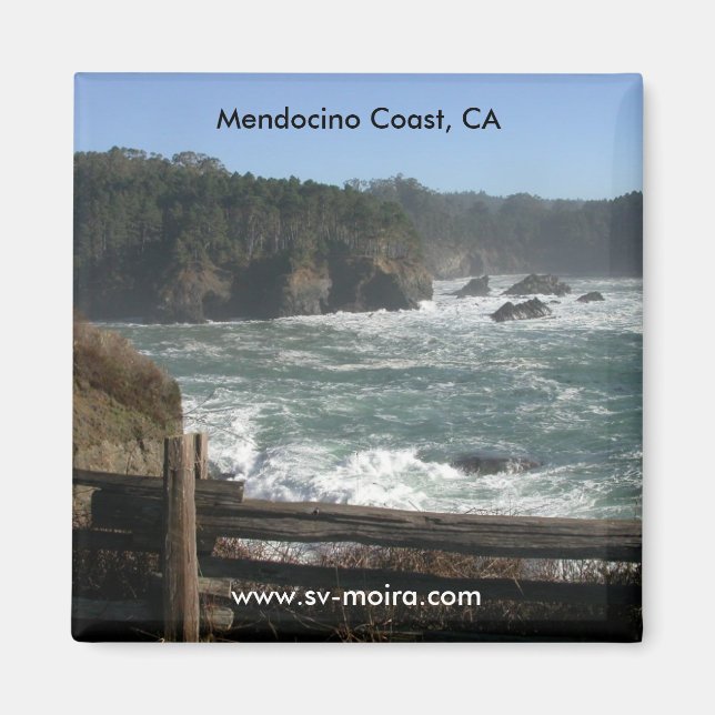 Mendocino Coast, CA Magnet (Front)