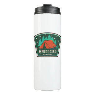 Mendocino National Forest Camping Thermal Tumbler