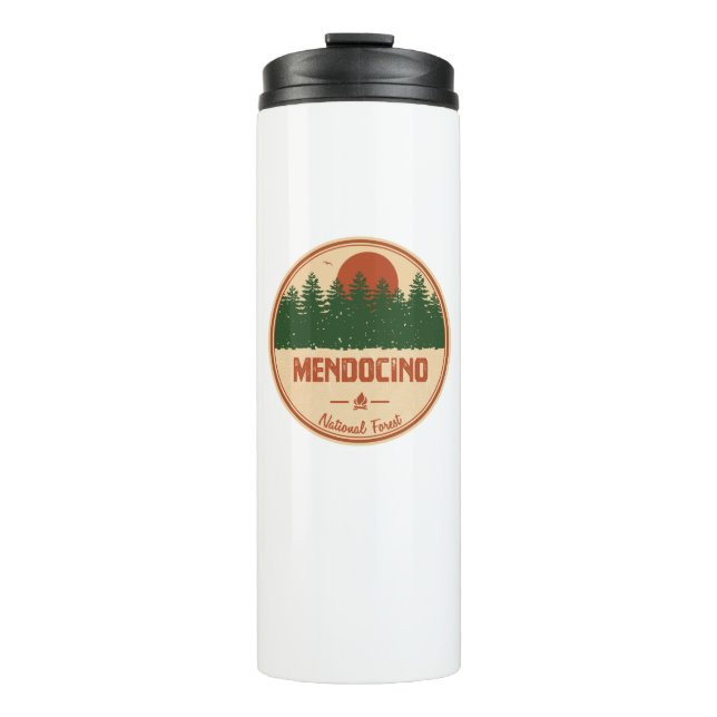 Mendocino National Forest Thermal Tumbler (Front)