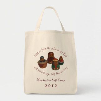 Mendocino Sufi Camp 2012 Organic Grocery Tote Bag