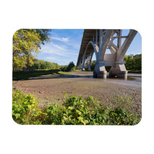 mendota bridge through fort snelling park magnet