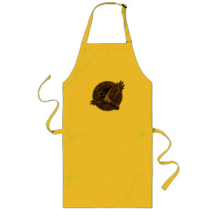 Mene Tekel Phares Vintage Raven Circle Long Apron