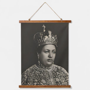 Menen Selassie Jah Rastafari Rasta Reggae Roots Hanging Tapestry