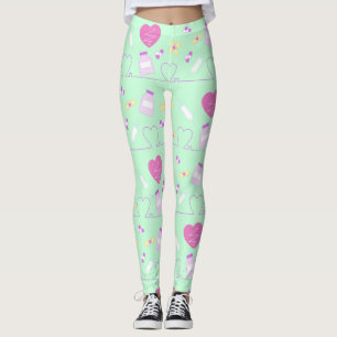 menhera in mint leggings