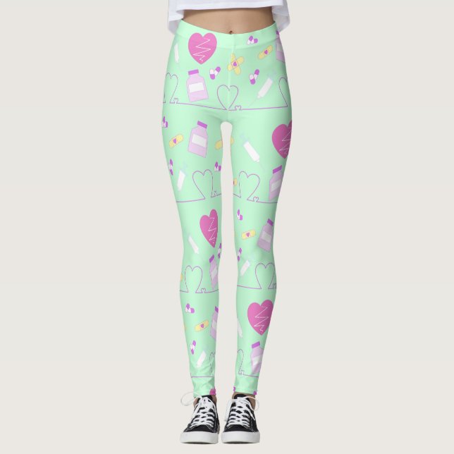 menhera in mint leggings (Front)