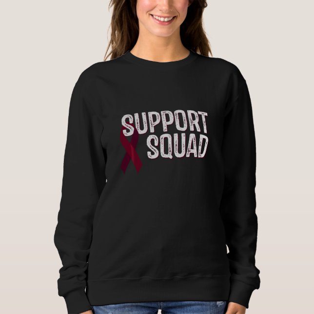 Meningitis Awareness Support Squad Sweatshirt (Front)