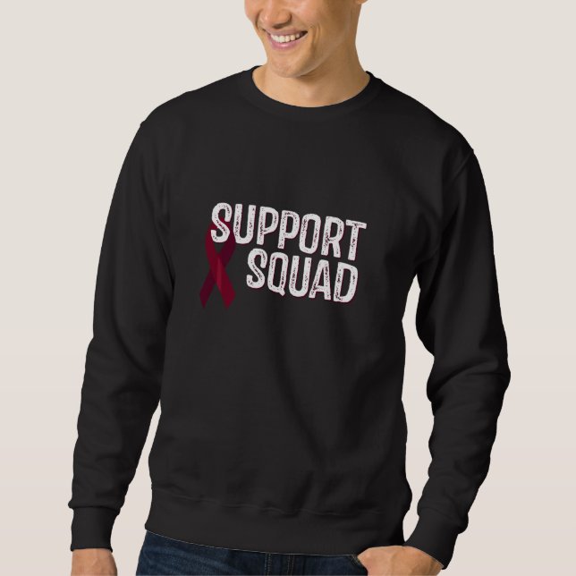 Meningitis Awareness Support Squad Sweatshirt (Front)