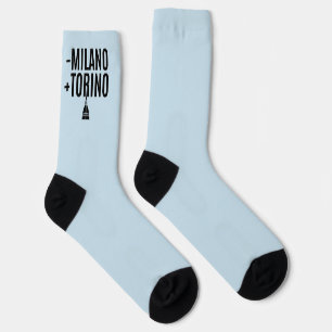 Meno Milano, Più Torino - Savoyard Irony Socks