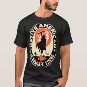 Menominee Tribe Native American Indian Pride Deco T-Shirt