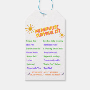 Menopausal Gift Tag 