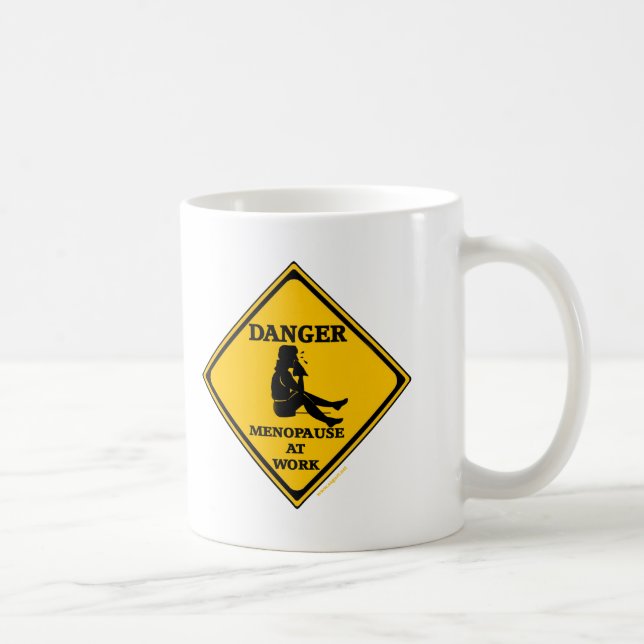 Menopause At Work T-shirts and Gifts For Her Coffee Mug (Right)