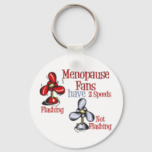 Menopause Fan Key Ring