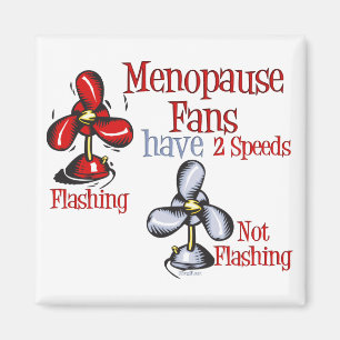Menopause Fan Magnet