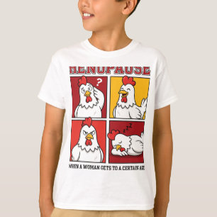 Menopause Funny Henopause Cute T-Shirt