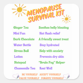 Menopause Gift Sticker