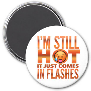 Menopause Hot Flash Funny Magnet