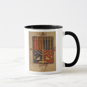 Menorah and other vessels of the temple mug