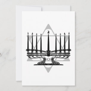Menorah and Star