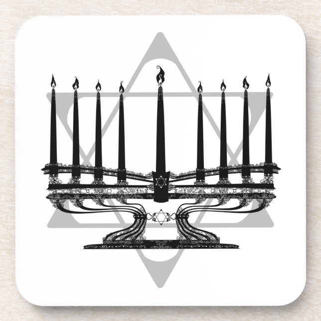 Menorah and Star Coaster (Front)