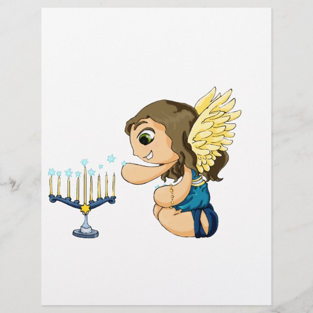 Menorah Angel Flyer (Front)