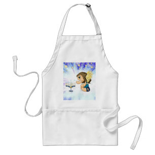 Menorah Angel Standard Apron